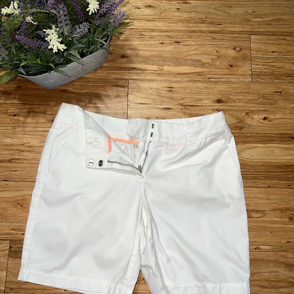White Loft Shorts